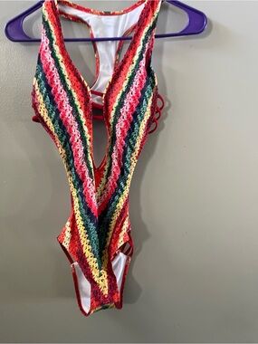 Multicolor One-Piece Swimsuit